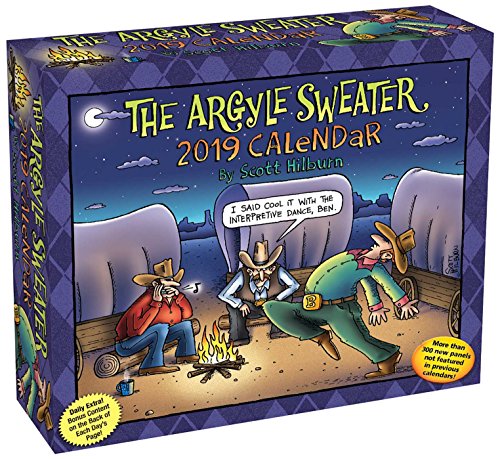 Stock image for The Argyle Sweater 2019 Day-to-Day Calendar for sale by GF Books, Inc.