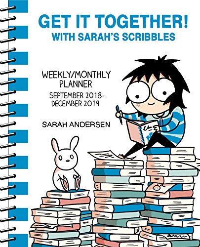 Stock image for Sarah's Scribbles 2018-2019 16-Month Weekly/Monthly Planner Calendar: Get It Together! for sale by SecondSale