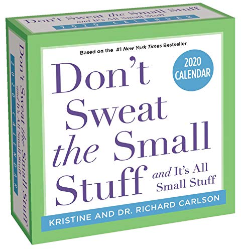 Stock image for Don't Sweat the Small Stuff. 2020 Day-to-Day Calendar for sale by GF Books, Inc.