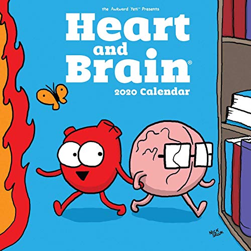 Stock image for Heart and Brain 2020 Wall Calendar for sale by GF Books, Inc.
