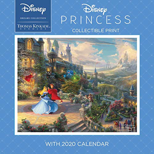Thomas Kinkade Studios  Disney Dreams Collection 2020 Collectible Print with Wal  Disney Princess