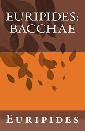 9781449523718: Euripides: Bacchae