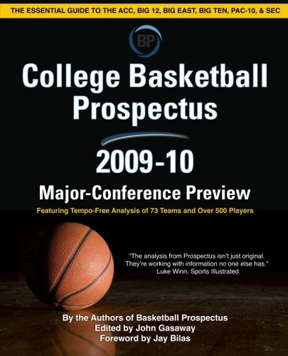 Imagen de archivo de College Basketball Prospectus 2009-10: Major-Conference Preview a la venta por Revaluation Books
