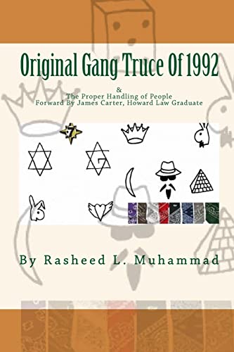 Imagen de archivo de The Original Gang Truce Of 1992: & Proper Handling Of People a la venta por Save With Sam