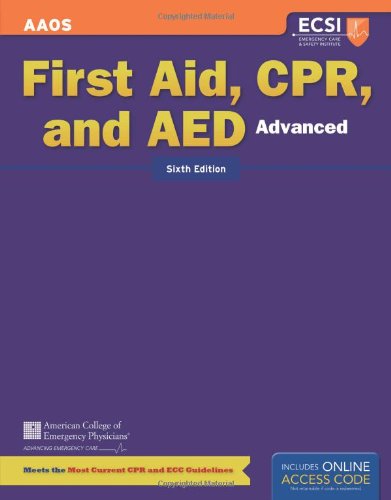 Beispielbild fr First Aid, CPR, and AED zum Verkauf von Better World Books