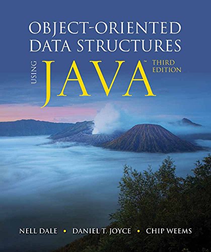 Object-Oriented Data Structures Using Java (9781449613549) by Dale, Nell