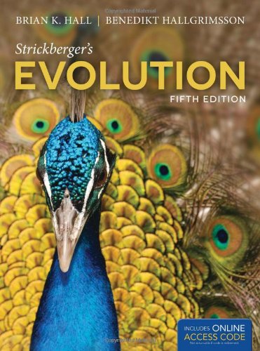 Imagen de archivo de Strickberger's Evolution a la venta por Better World Books