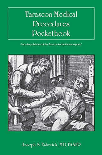 Imagen de archivo de Tarascon Medical Procedures Pocketbook a la venta por SecondSale