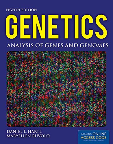 Genetics: Analysis of Genes and Genomes, 8th Edition (9781449635961) by Hartl, Daniel L.; Ruvolo, Maryellen