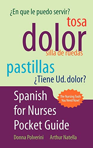 Stock image for Spanish for Nurses Pocket Guide for sale by Better World Books