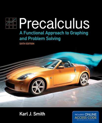 9781449649166: Precalculus: A Functional Approach to Graphing and Problem Solving