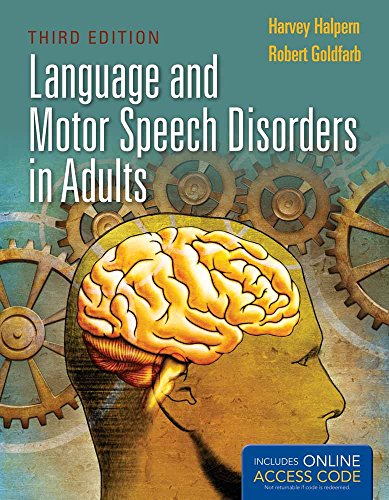 Imagen de archivo de Language and Motor Speech Disorders in Adults a la venta por BooksRun