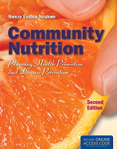 9781449652937: Community Nutrition: Planning Health Promotion And Disease Prevention