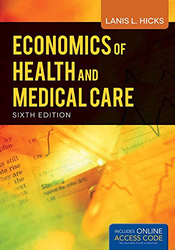 Imagen de archivo de Economics of Health and Medical Care a la venta por Better World Books