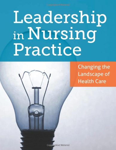 Imagen de archivo de Book Alone: Leadership in Nursing Practice a la venta por ThriftBooks-Atlanta