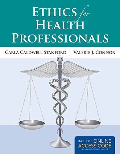 Stock image for Ethics for Health Professionals for sale by Better World Books