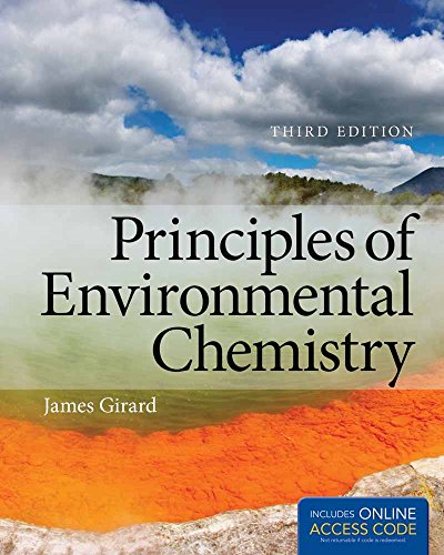 Stock image for Principles of Environmental Chemistry for sale by Bulrushed Books
