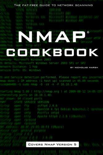 Beispielbild fr Nmap Cookbook: The Fat-free Guide to Network Scanning zum Verkauf von SecondSale