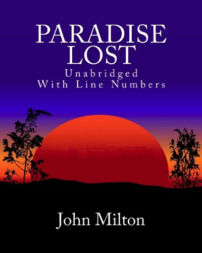 Paradise Lost: Unabridged With Line Numbers (9781449904227) by Milton, John