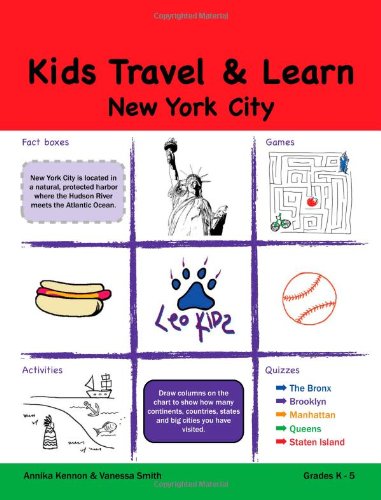 9781449916312: Kids Travel & Learn: New York City: Grades K-5 [Lingua Inglese]