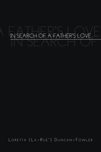 Stock image for In Search of a Father's Love [Soft Cover ] for sale by booksXpress