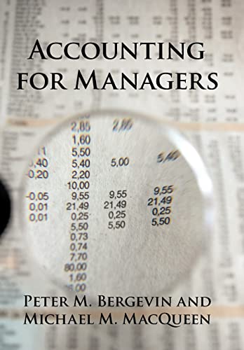 Stock image for Accounting for Managers for sale by SecondSale