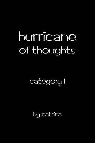 Imagen de archivo de Hurricane of Thoughts: Category 1 a la venta por Chiron Media