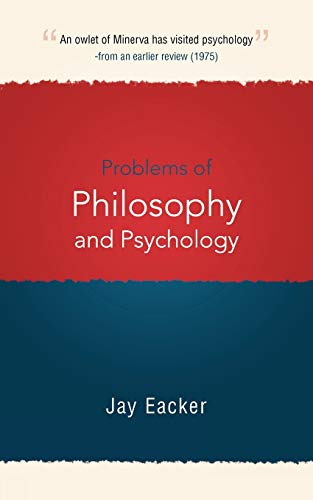 9781450296564: Problems Of Philosophy And Psychology