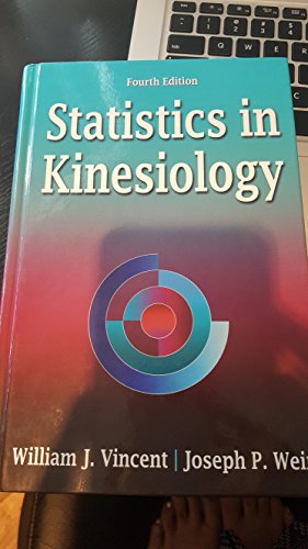 Beispielbild fr Statistics in Kinesiology-4th Edition zum Verkauf von BookHolders
