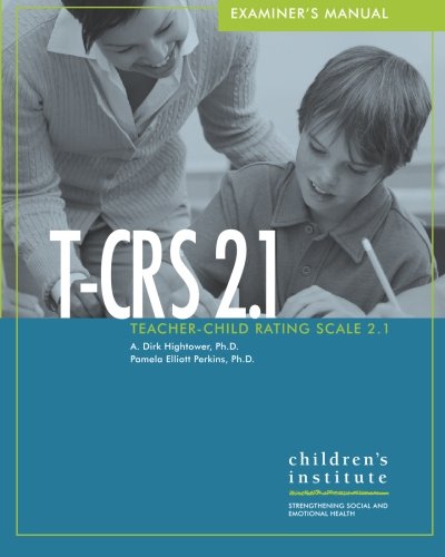 Stock image for Teacher-Child Rating Scale 2.1 Examiner's Manual for sale by SecondSale