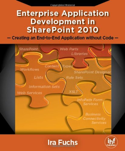 9781450754170: Enterprise Applications Development in Share Point 2010 Creating an End-to-End Application Without Code