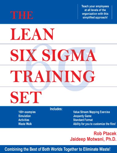 9781450795425: The Lean Six Sigma Training Set