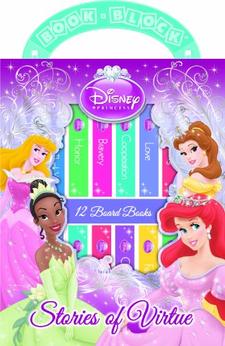 12-Book Library: Disney Princess Stories of Virtue (12 Books) (9781450801645) by Editors Of Publications International Ltd.