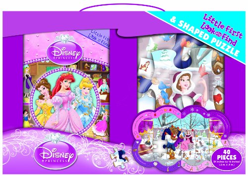 Disney Princess Little First Look and Find and Puzzle by Julia Lobo, Editors of Publications International Ltd. (2011) Hardcover (9781450802567) by Julia Lobo; Editors Of Publications International Ltd.
