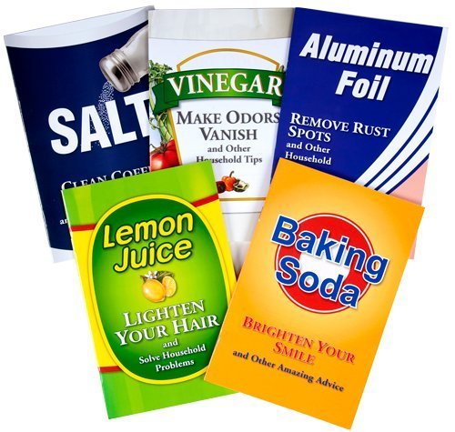 Amazing Uses for Household Products, 5-Book Library: Aluminum Foil, Baking Soda, Lemon Juice, Salt, Vinegar (9781450803281) by Editors Of Publications International, Ltd.