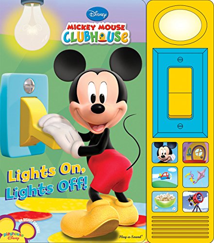 Beispielbild fr Mickey Mouse Clubhouse: Lights On, Lights Off! (Mickey Mouse Clubhouse: Play-a-sound) zum Verkauf von HPB-Emerald