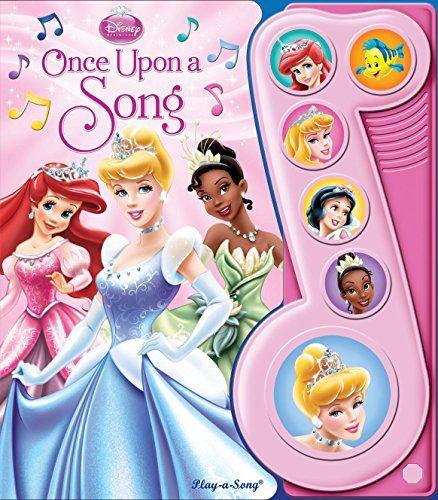 Beispielbild fr Disney Princess Cinderella, Rapunzel, Snow White, and More! Once Upon a Time Little Music Note Sound Book - Play-a-Song - PI Kids zum Verkauf von BooksRun