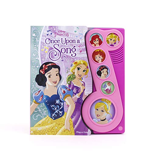 Stock image for Disney Princess Cinderella, Rapunzel, Snow White, and More! Once Upon a Time Little Music Note Sound Book - Play-a-Song - PI Kids for sale by ZBK Books