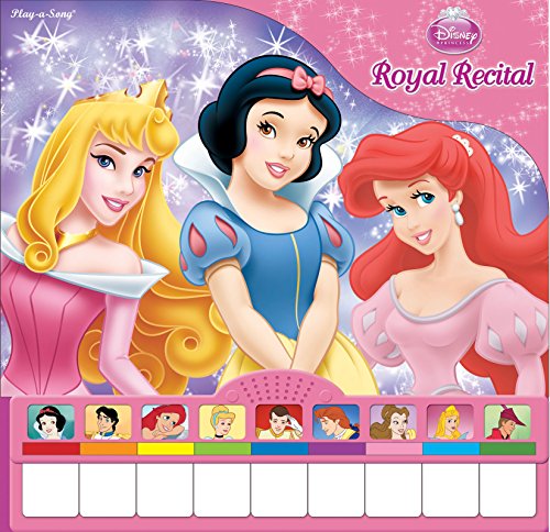 Stock image for Disney Princess - Royal Recital Board Book with Built-In Keyboard Piano - PI Kids for sale by BooksRun