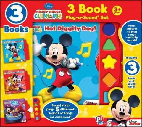 9781450810623: Disney Mickey Mouse Clubhouse: 3 Book Play-A-Sound Set