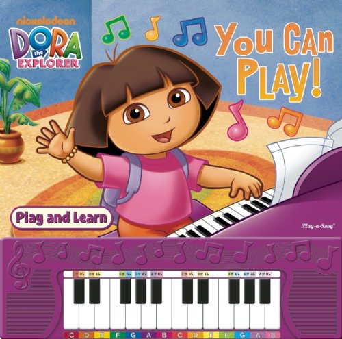 Stock image for DORA THE EXPLORER - YOU CAN PLAY (Learn to Play Piano Book) for sale by WorldofBooks