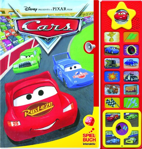 Disney PIXAR Cars - Spielbuch, Interaktiv, Buch mit Brettspiel und Klangleiste - Disney PIXAR