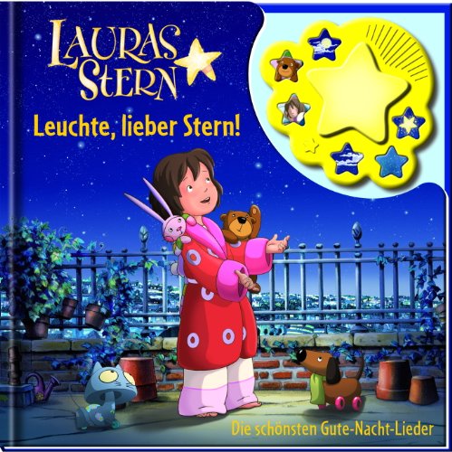 Lauras Stern - Leuchte, lieber Stern!, Gute-Nacht-Lieder, Liederbuch mit Nachtlicht und Klangleiste: Die schönsten Gute-Nacht-Lieder - Warner