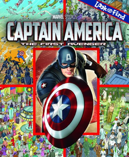 Imagen de archivo de Look and Find: Captain America, The First Avenger (Look & Find) a la venta por HPB-Ruby