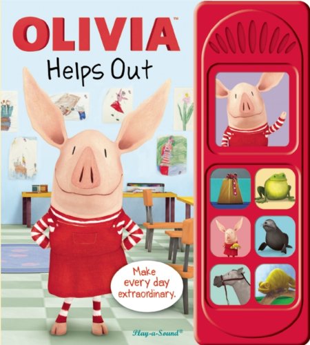 Beispielbild fr Olivia Helps Out (Play-a-Sound: Olivia) zum Verkauf von BooksRun