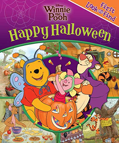 9781450821827: First Look and Find: Winnie the Pooh: Happy Halloween by Editors of Publications International LTD (2011) Board book