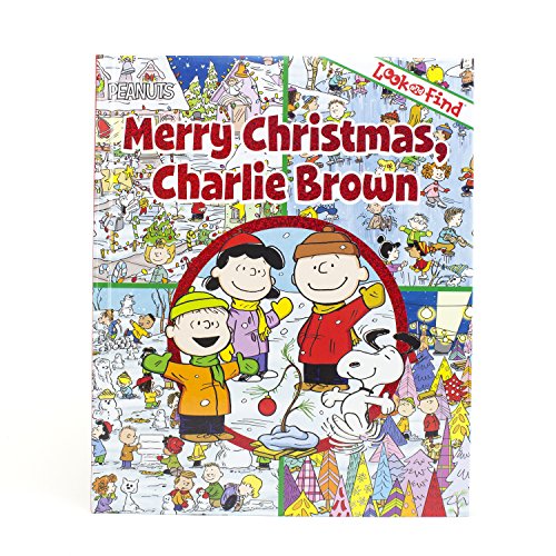 Imagen de archivo de Peanuts - Merry Christmas, Charlie Brown Look and Find - PI Kids (Look & Find) a la venta por Wonder Book