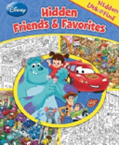 Beispielbild fr Hidden Look and Find: Disney Hidden Friends and Favorites zum Verkauf von Wonder Book
