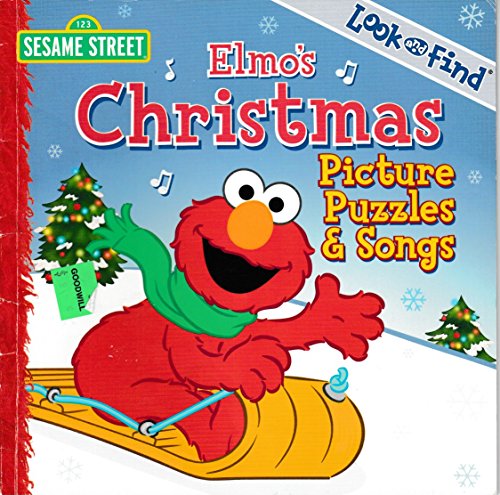 Beispielbild fr Elmo's Christmas Picture Puzzles & Songs zum Verkauf von Better World Books