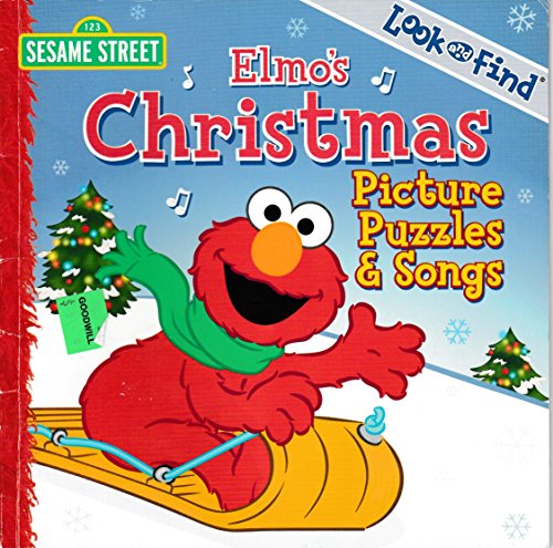 Stock image for Elmo's Christmas Picture Puzzles & Songs for sale by Better World Books